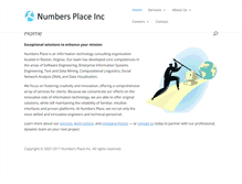 Tablet Screenshot of numbersplace.com